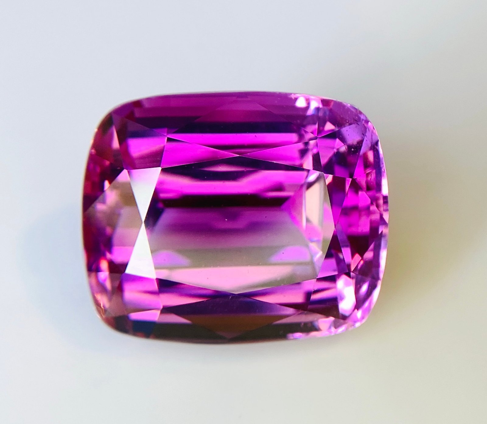 IMG_5268 IGI Certified 66.47 Cts Natural Pink Kunzite Gemstone - Image 1