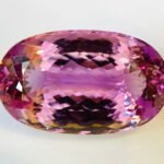 IGI Certified 140.44 Cts Natural Pink Kunzite Gemstone