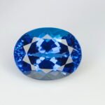 IGI Certified 2.94 Cts Natural Blue Tanzanite Gemstone