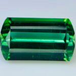 IGI Certified 4.30 Cts Natural Green Tourmaline  Gemstone