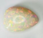 AIGS Certified 19.50 Cts Natural Yellow Opal Cabochon