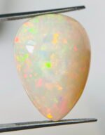 AIGS Certified 19.50 Cts Natural Yellow Opal Cabochon - Image 10