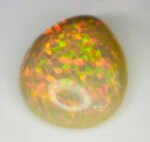 AIGS Certified 33.09 Cts Natural yellow Opal Cabochon - Image 4