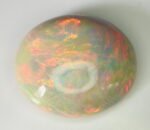 IGI Certified 27.12 Cts Natural Yellow Opal Cabochon - Image 2