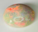 IGI Certified 27.12 Cts Natural Yellow Opal Cabochon - Image 3