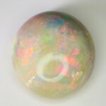 IGI Certified 27.12 Cts Natural Yellow Opal Cabochon