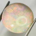 IGI Certified 27.12 Cts Natural Yellow Opal Cabochon - Image 6