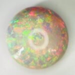 IGI Certified 34.03 Cts Natural Yellow Opal Cabochon