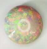 IGI Certified 34.03 Cts Natural Yellow Opal Cabochon