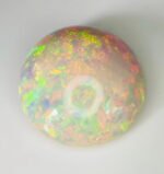 IGI Certified 34.03 Cts Natural Yellow Opal Cabochon - Image 3