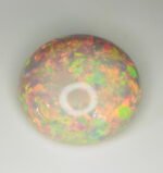 IGI Certified 34.03 Cts Natural Yellow Opal Cabochon - Image 4