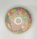 IGI Certified 34.03 Cts Natural Yellow Opal Cabochon - Image 5