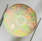 IGI Certified 34.03 Cts Natural Yellow Opal Cabochon - Image 7