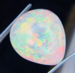 IGI Certified 29.55 Cts Natural Grey Opal Cabochon - Image 4