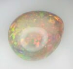 AIGS Certified 36.89 Cts Natural Yellow Opal Cabochon - Image 6