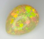 IGI Certified 20.64 Cts Natural Yellow Opal Cabochon - Image 2
