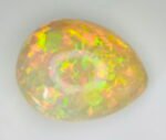 IGI Certified 20.64 Cts Natural Yellow Opal Cabochon