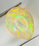 IGI Certified 20.64 Cts Natural Yellow Opal Cabochon - Image 7
