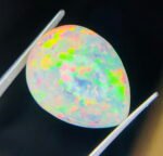 IGI Certified 20.64 Cts Natural Yellow Opal Cabochon - Image 9