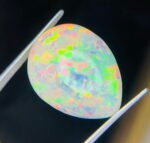 IGI Certified 20.64 Cts Natural Yellow Opal Cabochon - Image 10