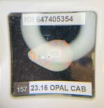IGI Certified 23.16 Cts Natural Yellow Opal Cabochon - Image 10