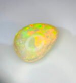 AIGSCertified 49.60 Cts Natural Yellow Opal Cabochon - Image 6