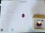 ICA Certified 80.68 Cts Natural Pink Kunzite Gemstone - Image 9