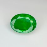 IGI Certified 1.79 Cts Natural Green Emerald Gemstone